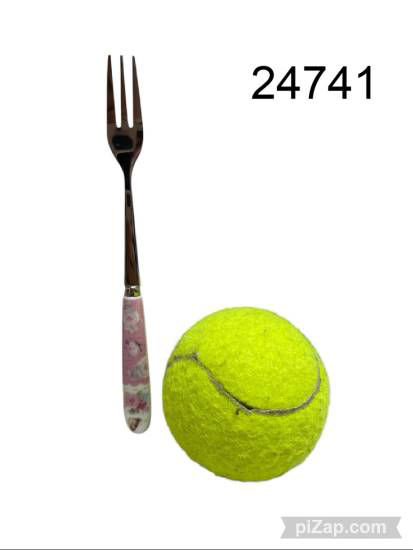 Imagen de TENEDOR DECO MANGO CERAMICA 16X2CM 6.25